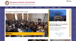 Desktop Screenshot of europeanuu.org